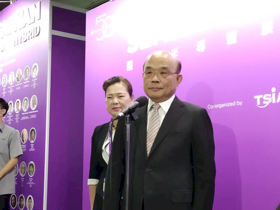 共機擾台　蘇揆：讓台灣穩定發展對中國比較好