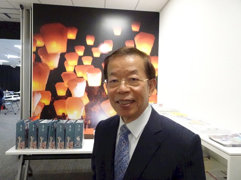 日媒稱大使　謝長廷不在意頭銜盼朋友愈來愈多