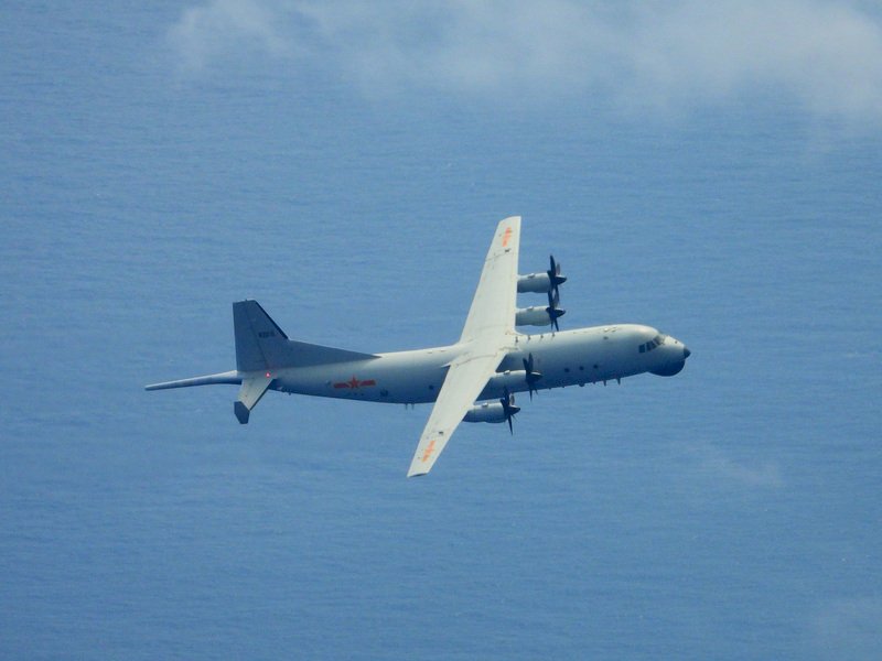 共軍運8反潛機侵犯台灣ADIZ 空軍升空應對