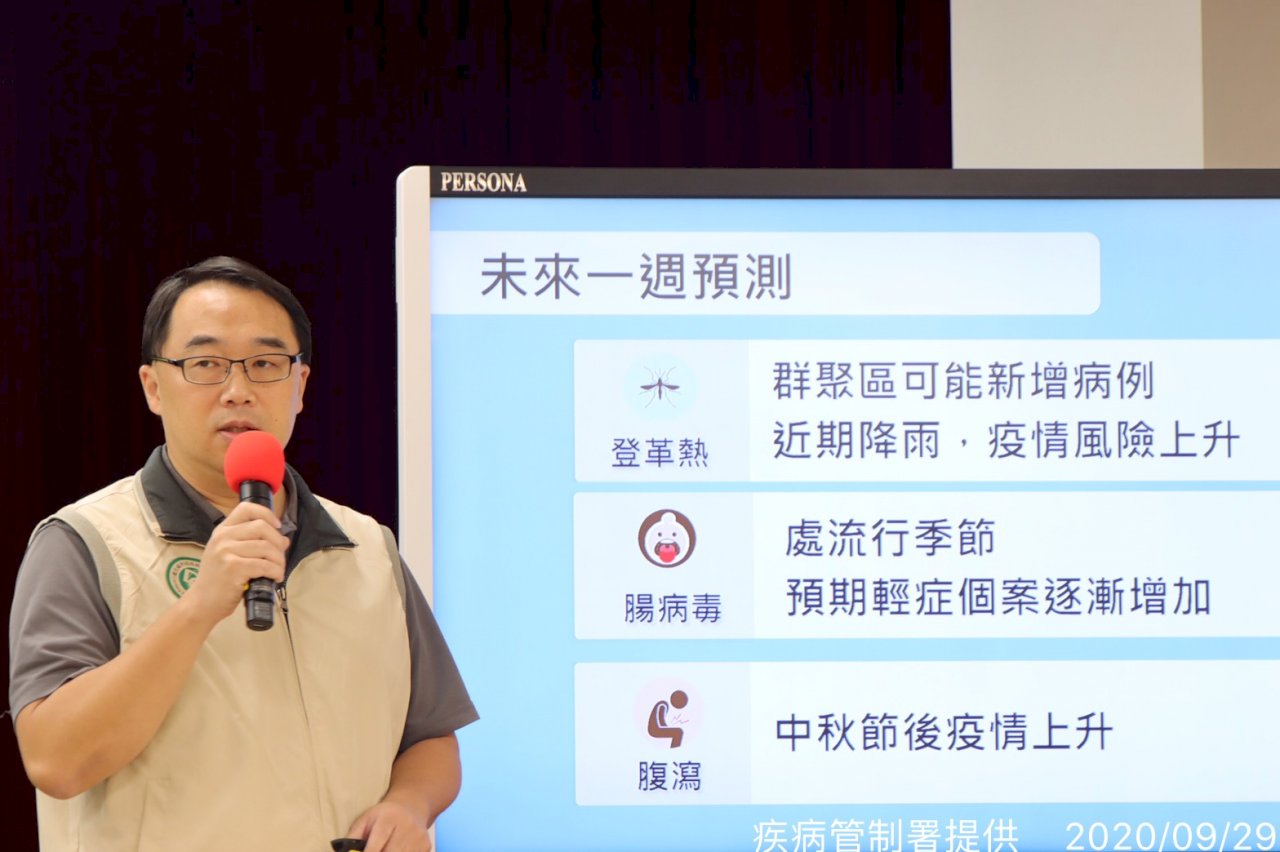 中秋節來臨腹瀉疫情增 上週逾11萬人次就醫
