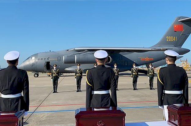 喚醒抗美記憶　韓戰中國志願軍遺骸高規格安葬