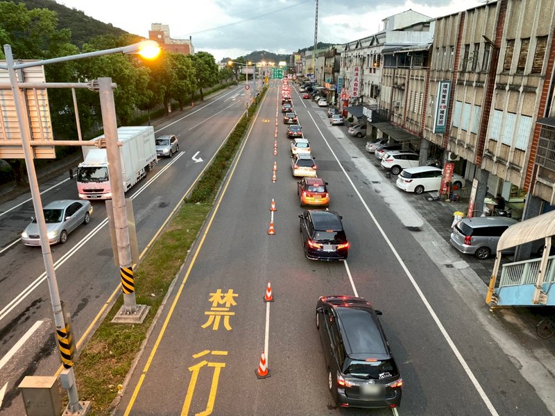 中秋連假首日 蘇花改南下湧車潮蘇澳端回堵