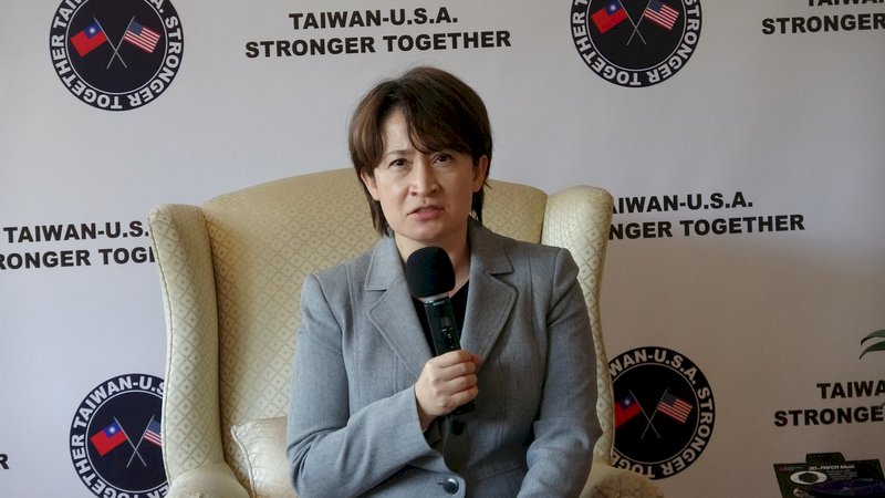 駐美代表蕭美琴：台灣將深化與立陶宛經濟關係
