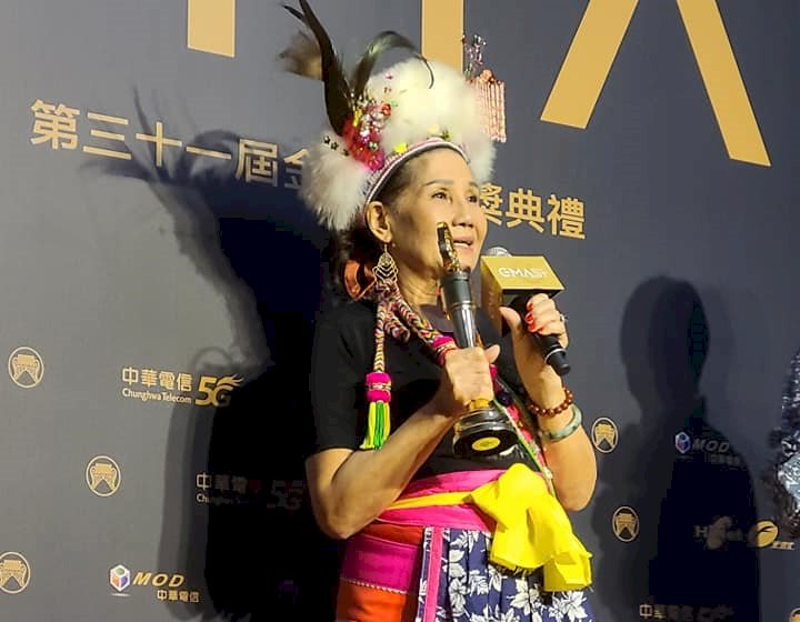 金曲31／最佳原住民語歌手：盧靜子   最佳客語歌手：米莎