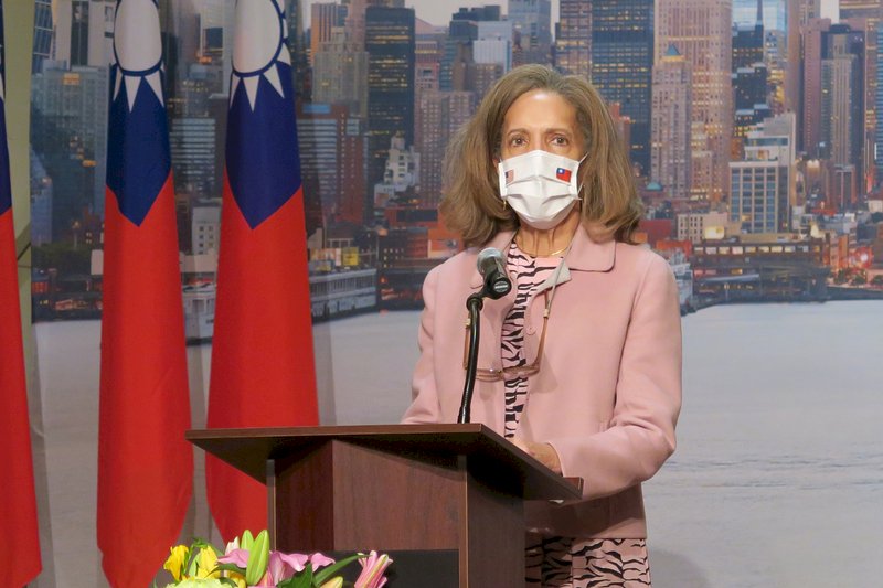 紐約駐處慶雙十 友邦貝里斯代表倡台灣入聯