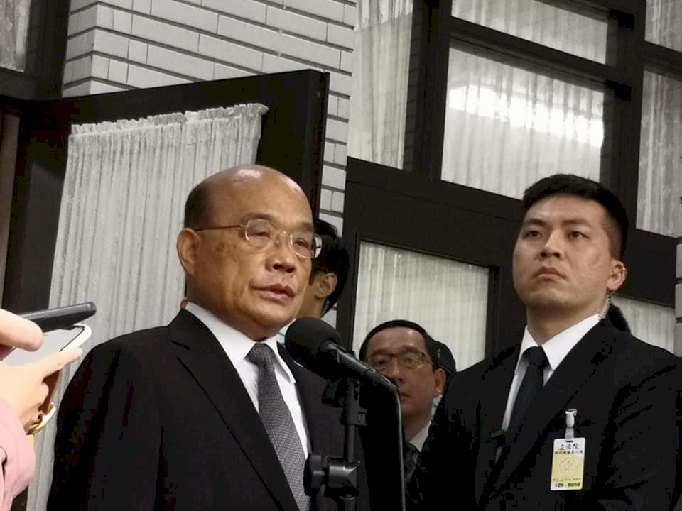 F-16失聯 蘇揆：配合國防部全力搜救
