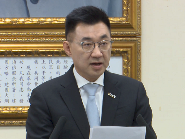 江啟臣：台灣光復是歷史臍帶 兩岸沒有互相對抗理由