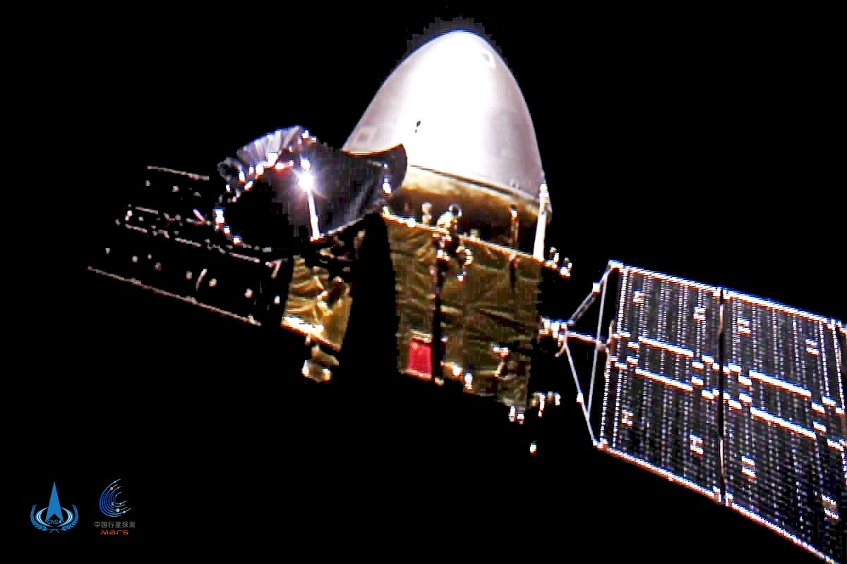 中國官媒：天問一號探測器明年5月登陸火星