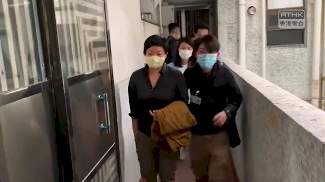 香港電台蔡玉玲拍攝721被捕 歐盟關注