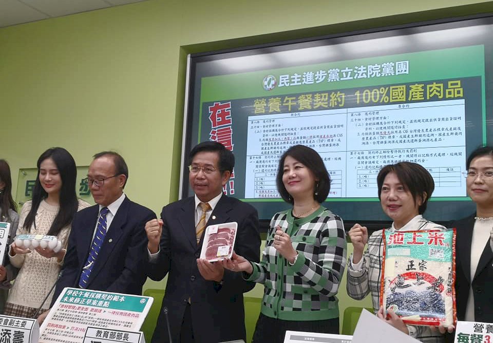 萊豬「禁」入校園不用修法也可以 潘文忠：採購契約明定用國產肉
