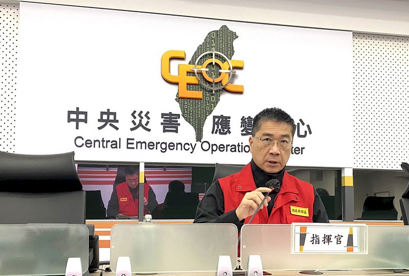 閃電影響台灣東南部陸地 沿海地區嚴防淹水