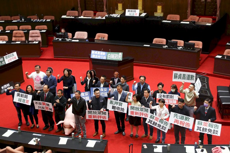 朝野萊豬僵局化不開 蘇揆施政報告、台美中情勢報沒下文