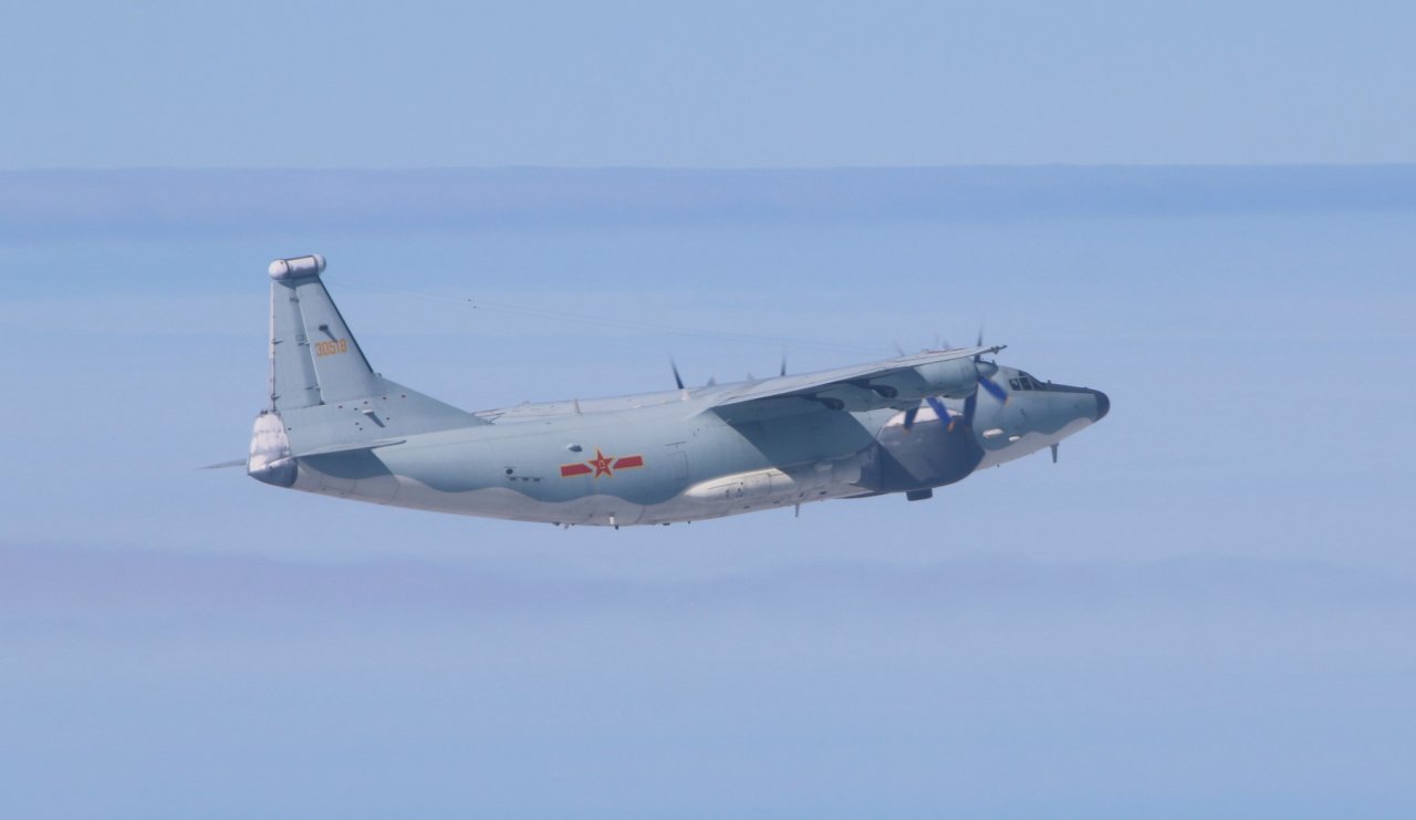 共軍運8遠干機侵犯台ADIZ 空軍兵力應對