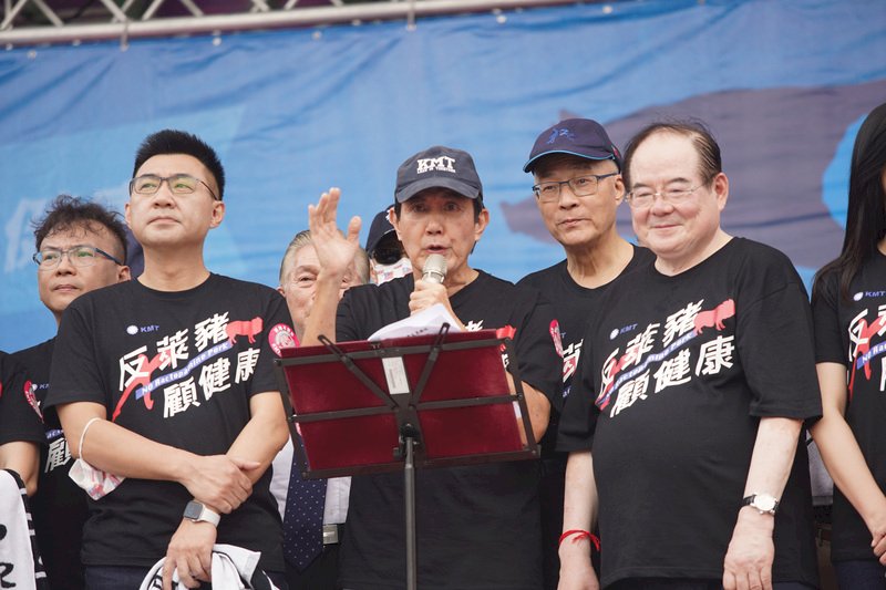 秋鬥高喊反毒豬 江啟臣盼與蔡總統辯論
