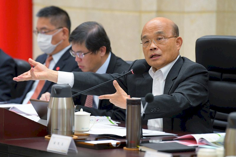 12/1秋冬專案上路 蘇貞昌：把口罩戴起來