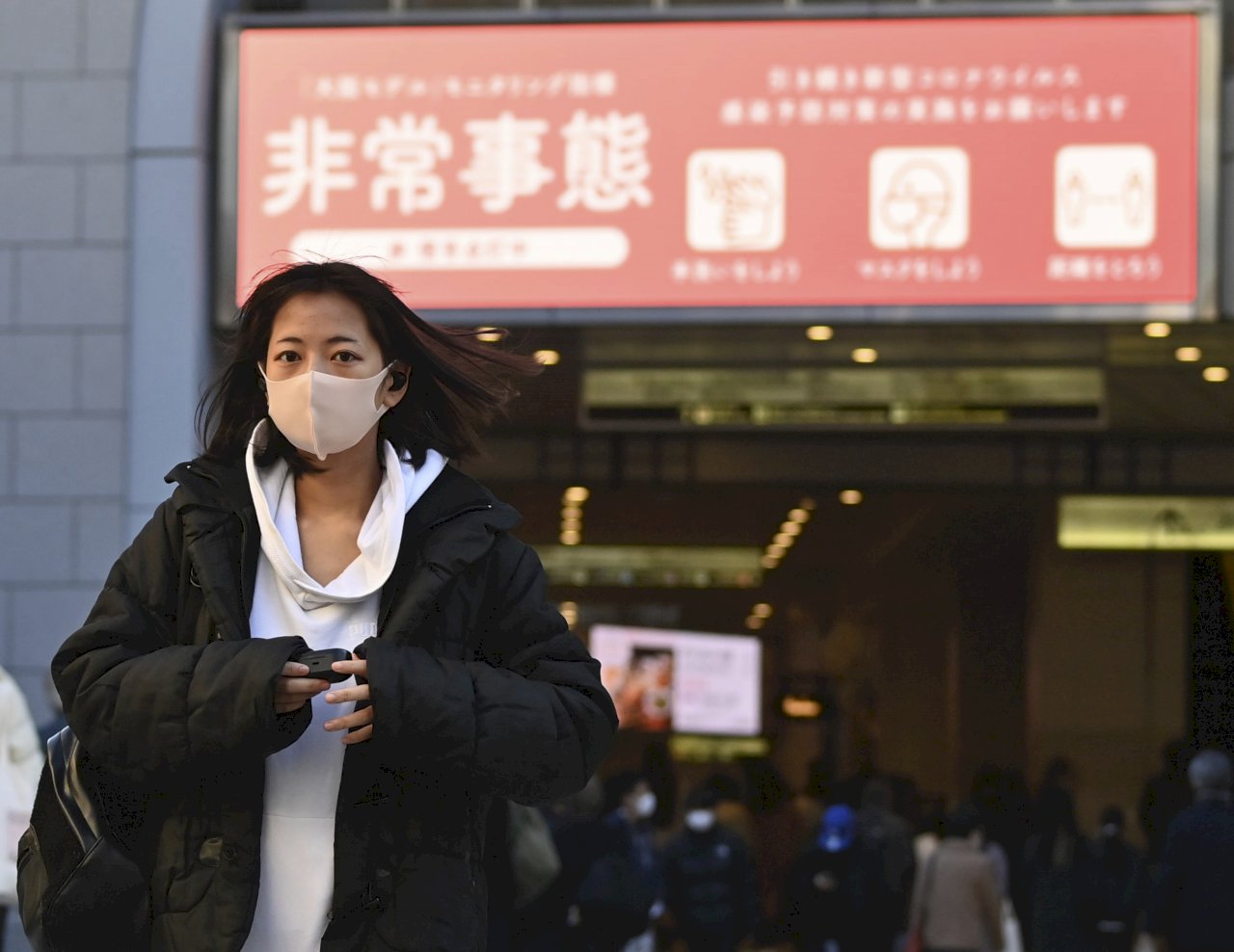 日本疫情難止 大阪20日將籲請第3次緊急事態宣言