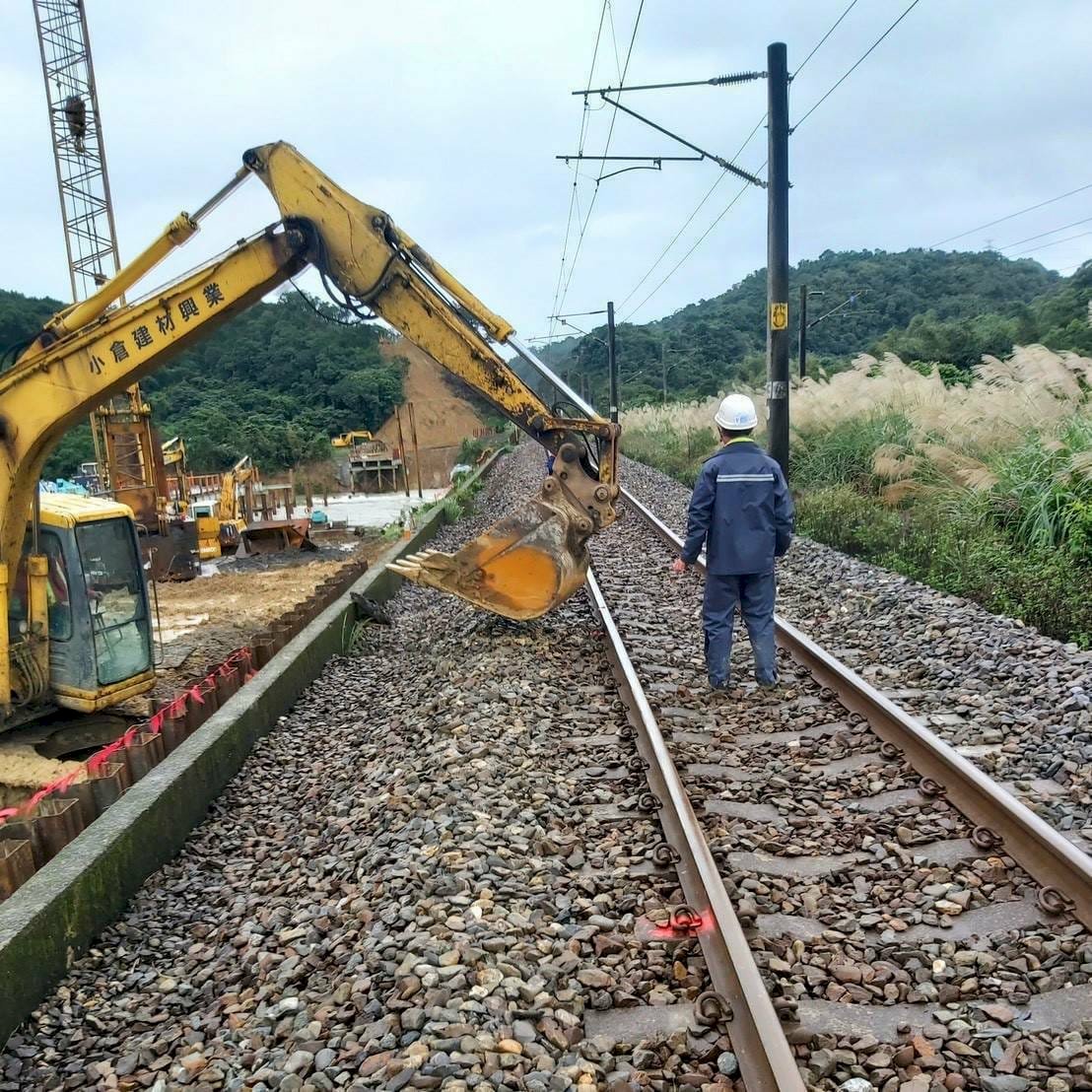 福隆貢寮間鋼軌方向不整 改以時速40公里慢行