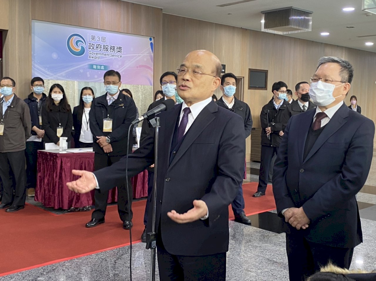 萊豬爭議 蘇貞昌：依照國際規矩才能建立互信