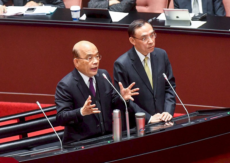 肯定蘇偉碩更正錯誤 蘇貞昌：已請司法機關斟酌