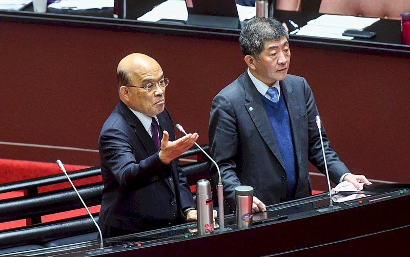 仿效拜登帶頭打武肺疫苗提振信心？蘇貞昌：我願意