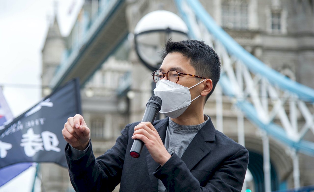 流亡近10個月 羅冠聰獲得英國政治庇護