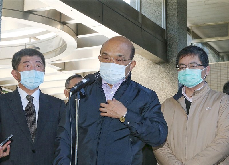 蘇貞昌：食安與防疫一樣要全國一致 不能各自為政亂了套