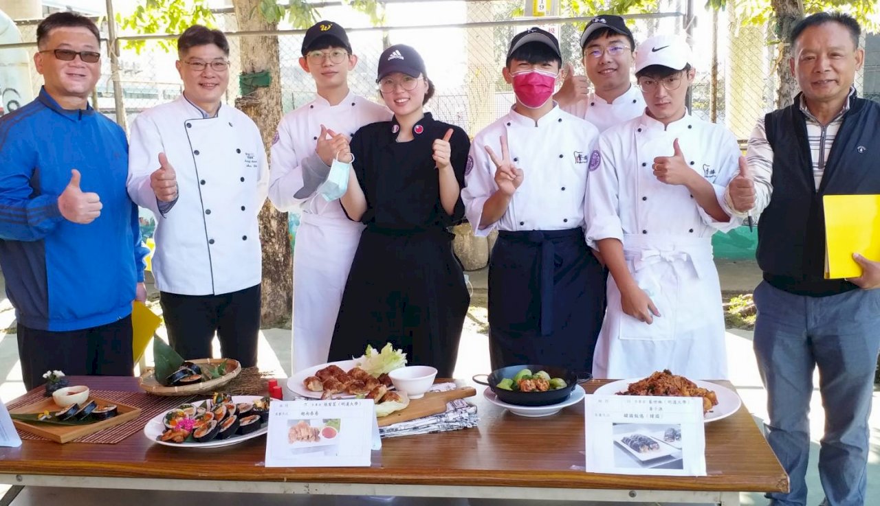 卦山神廚賽異國美食大PK 泰生獲人氣獎 韓式素飯捲摘金