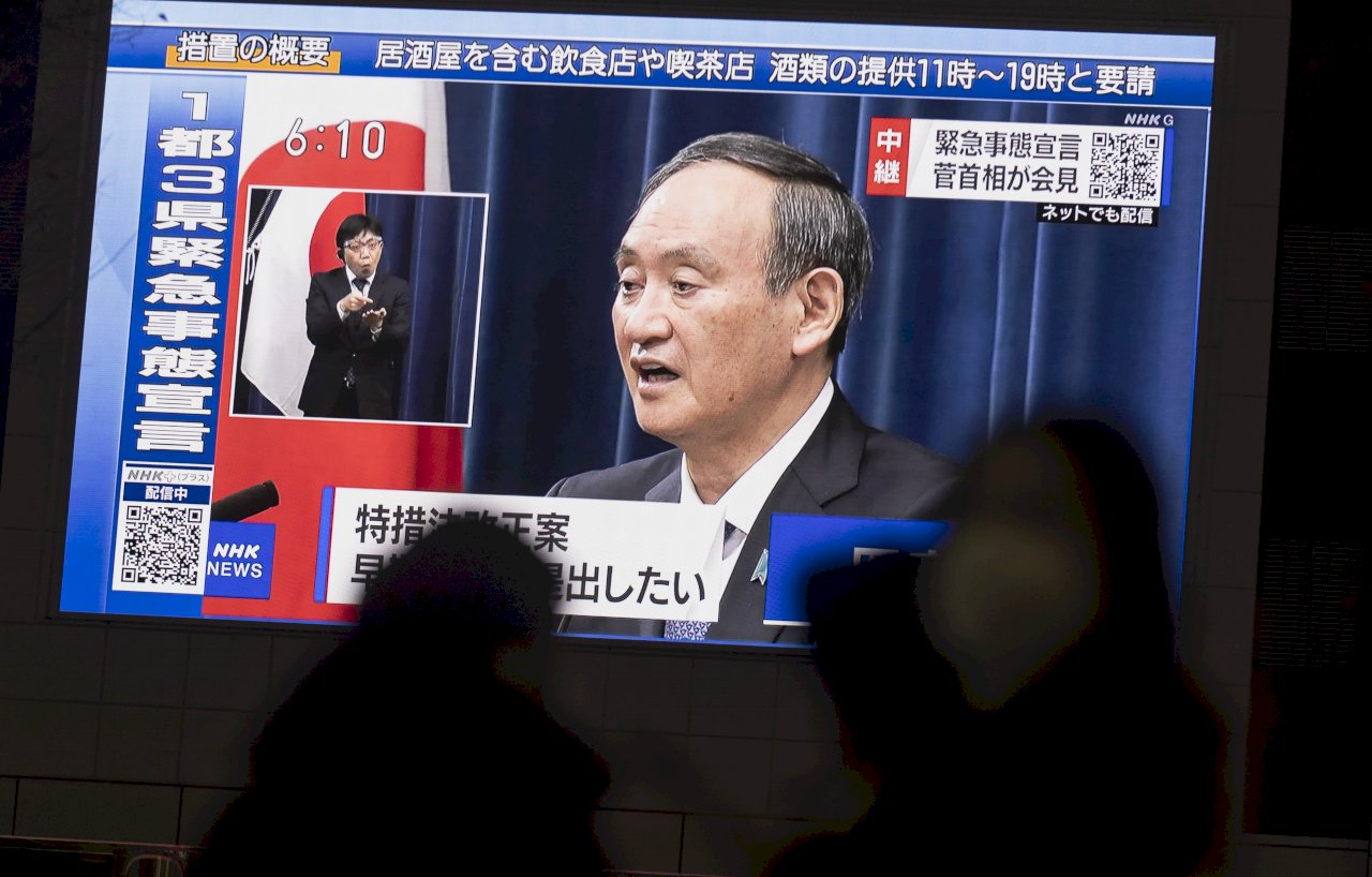 日本單日增4803例創近月新高 恐3度發緊急事態