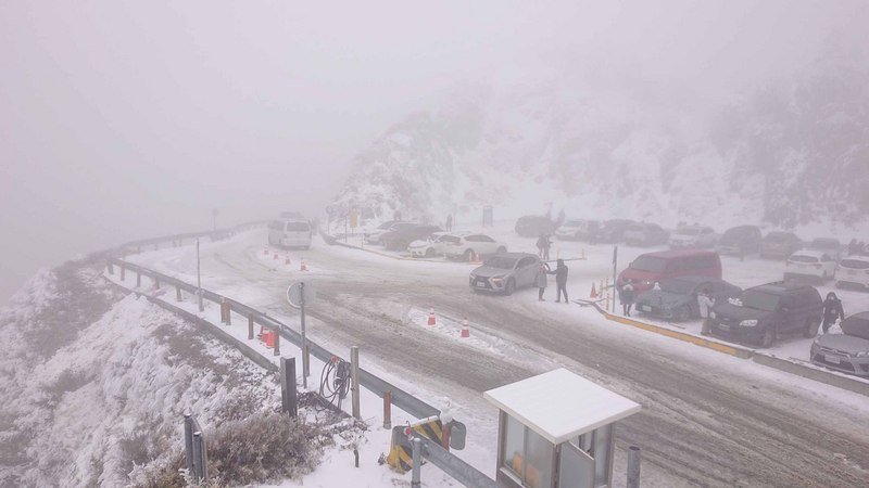 追雪族注意！合歡山公路夜間封閉(影音)