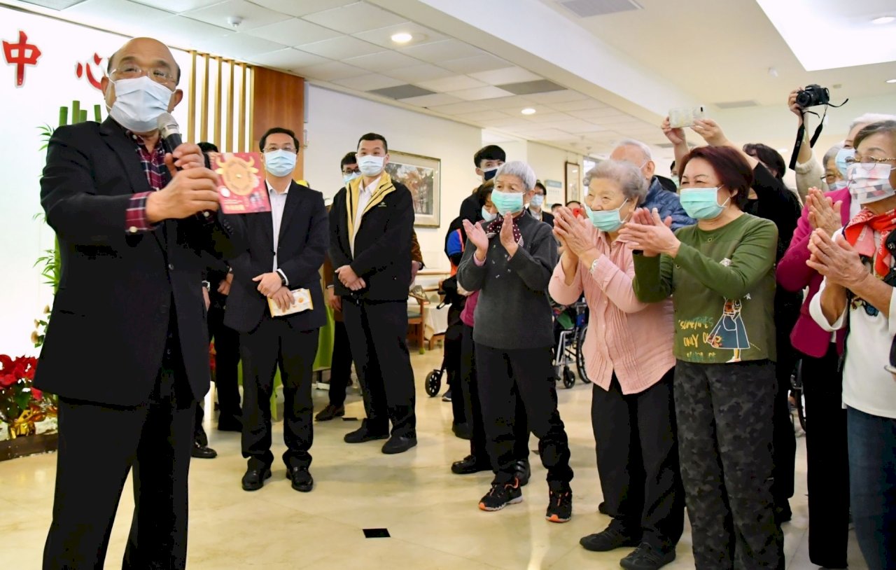 政府預算增加 蘇貞昌：大家努力在前面 台灣才有今天好局面