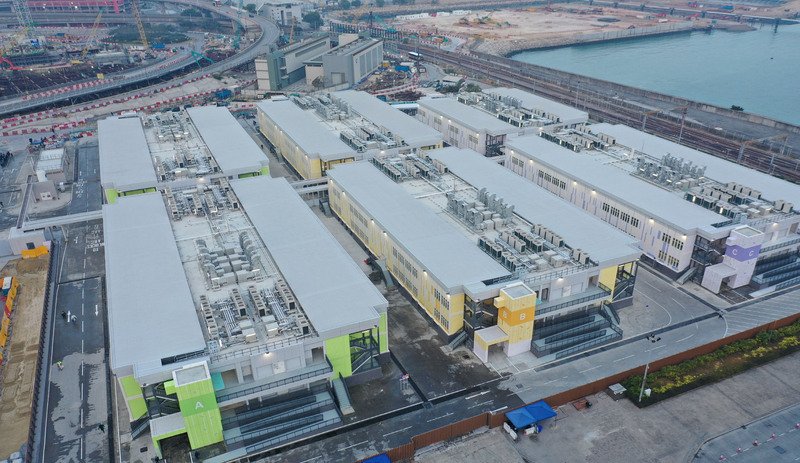 助港抗疫 北京援建臨時醫院落成