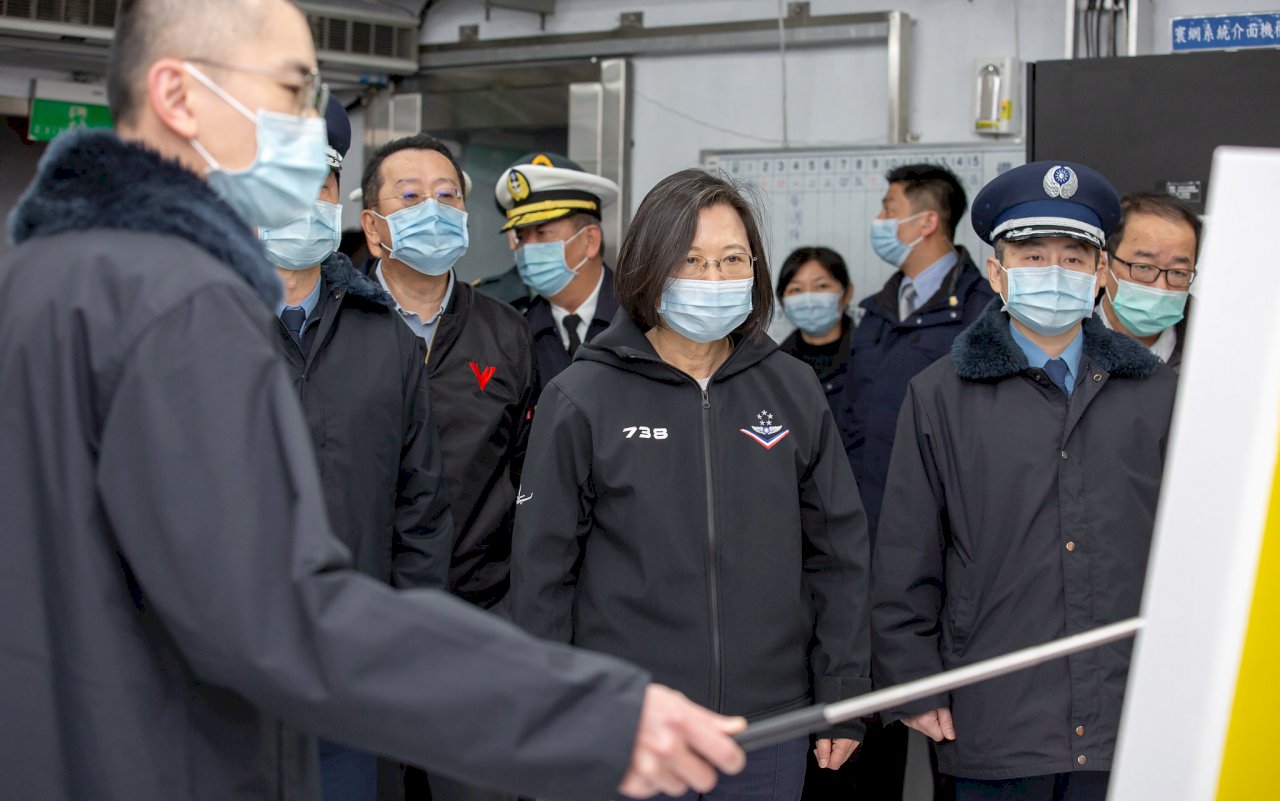 嵩山雷達站偵獲近2千共機 蔡總統肯定助守護海空域(影音)