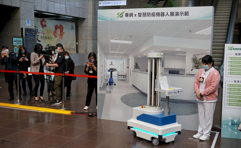 北市聯醫成5G專網智慧醫療實驗場域 用機器人降低醫護風險與負擔