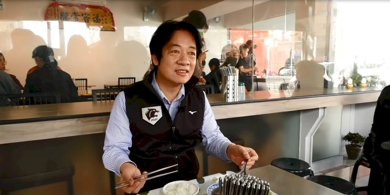 賴副總統回台南當起吃播主 介紹私房菜單