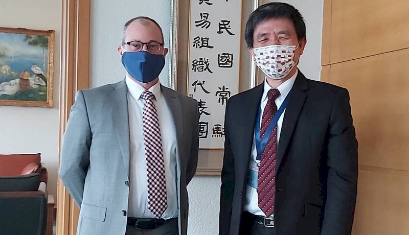 美駐WTO代表拜會 外交部：台美深化合作未受美政權更迭影響