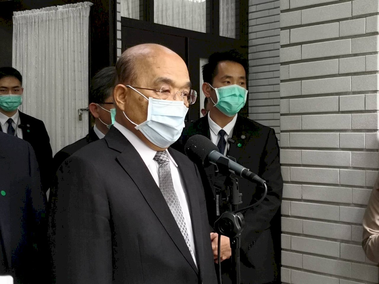 向華強申請來台依親遭駁 蘇貞昌：政府以保護國安為第一