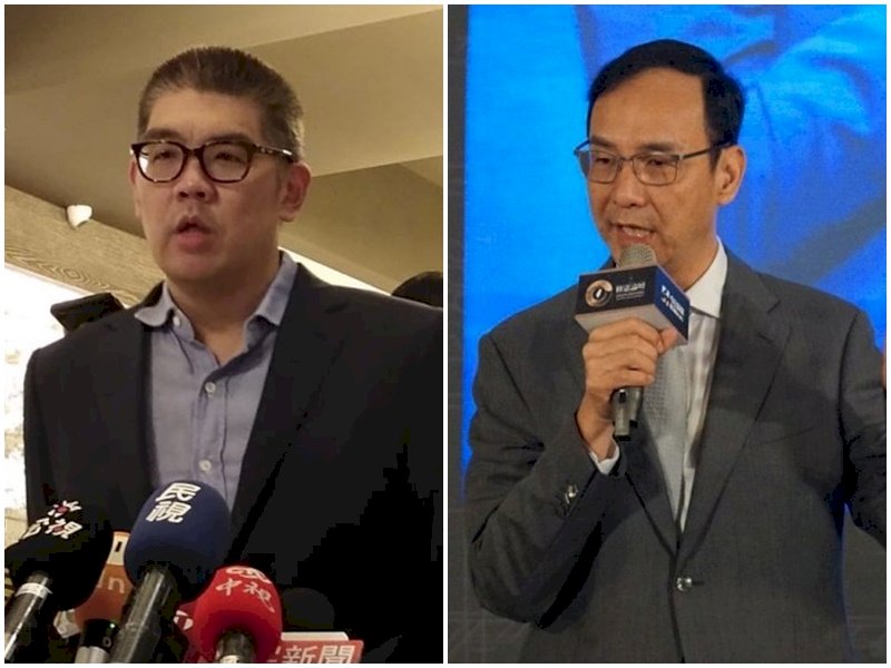 選黨主席？連勝文：下定決心就會衝 朱立倫：全面合作