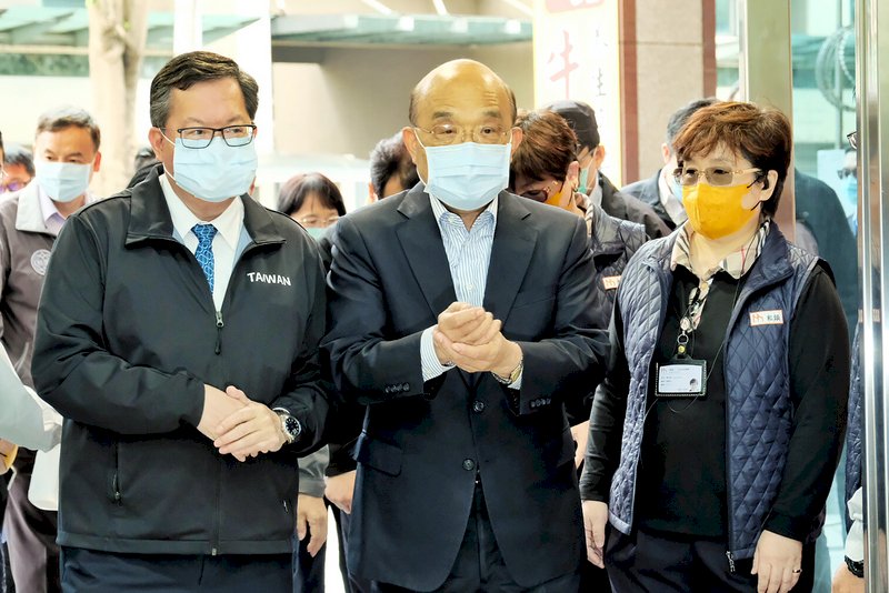 藻礁爭議  蘇貞昌：政府努力維持供電並保護生態