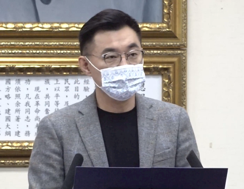 江啟臣：國民黨與美保持密切關係 對中維持和平