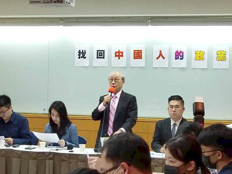 不滿新黨靠向台獨 郁慕明退榮譽黨主席 成立21青連線