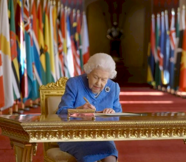 英國女王確診 蔡總統致意盼早日康復
