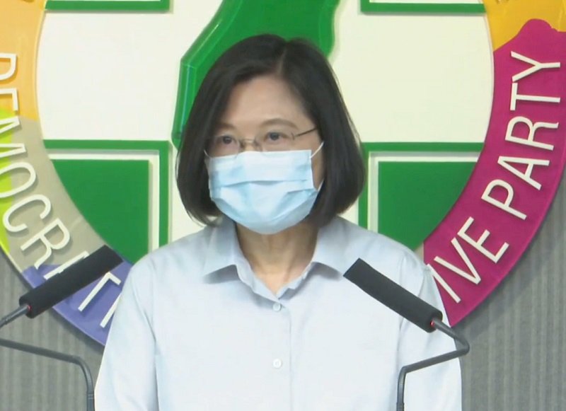 蔡總統：台灣人有無自我防衛決心是赫阻中共冒進的關鍵