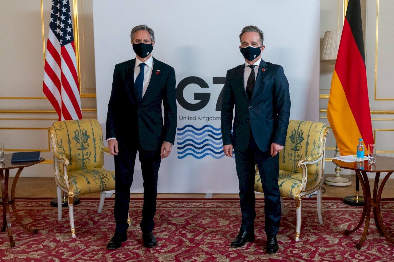 德國外長：自由民主國家在G7聯手對抗獨裁