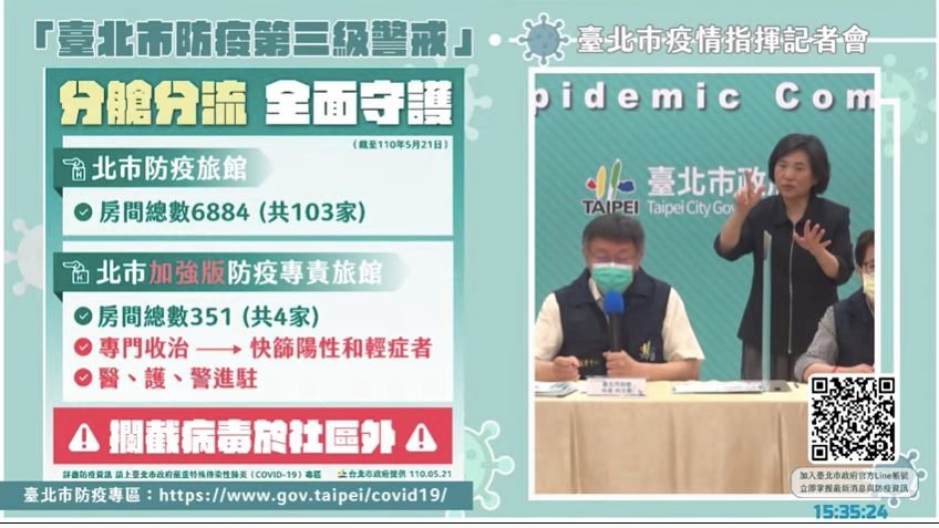 12行政區皆淪陷！柯文哲：北市設台版方艙醫院收治輕症