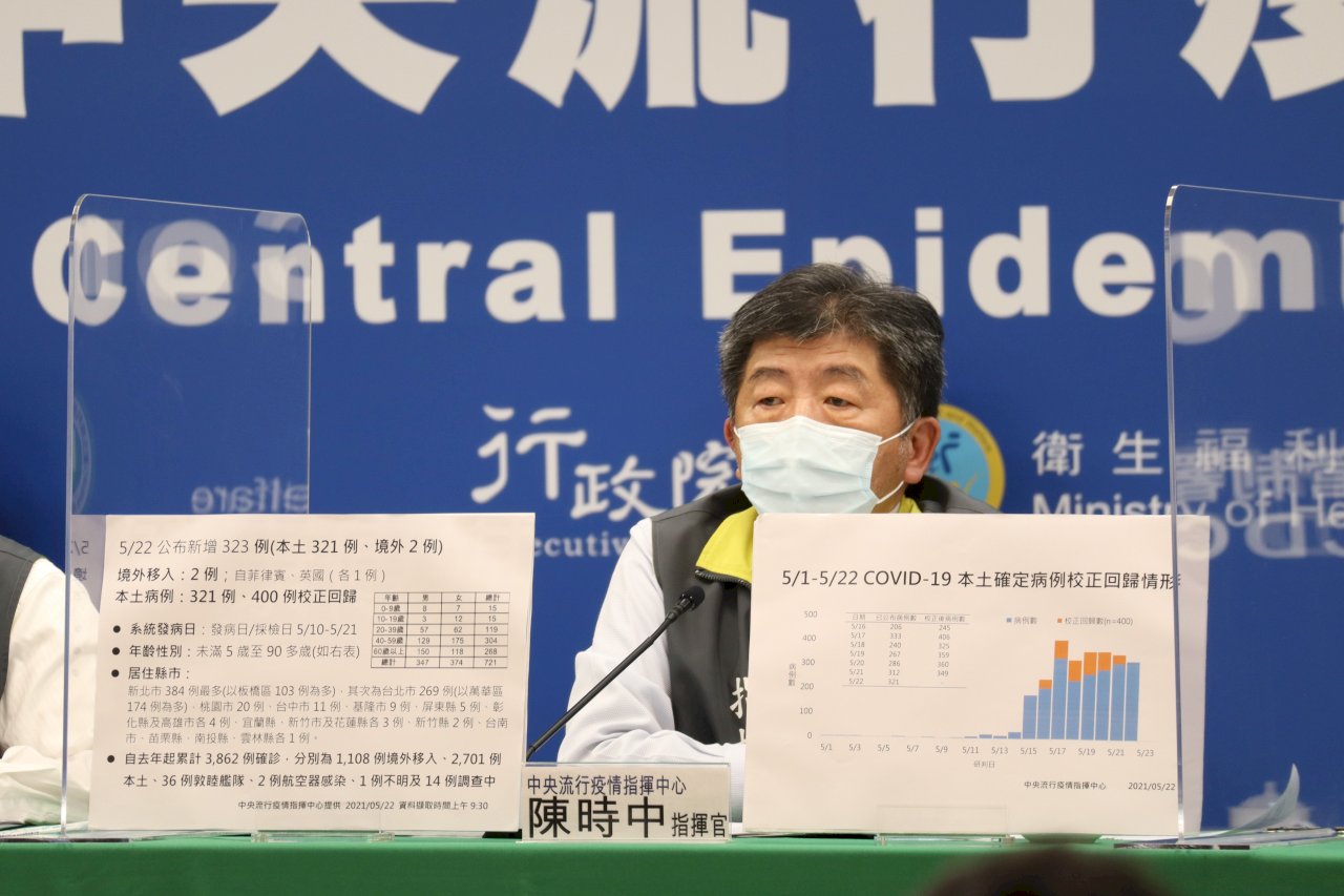 校正回歸說法惹議  陳時中：非蓋牌是反映正確數字