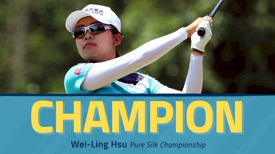 LPGA純絲錦標賽 徐薇淩成功封后