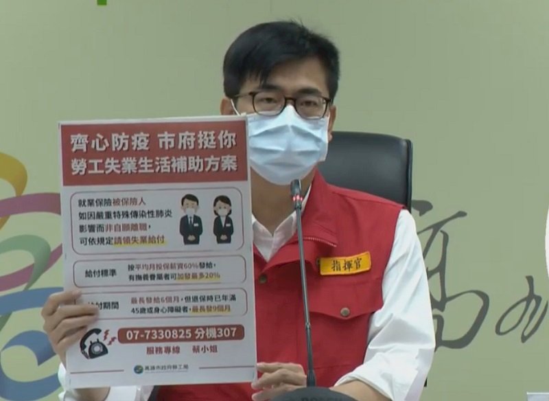 減緩疫情衝擊 高市府推齊心挺你紓困方案