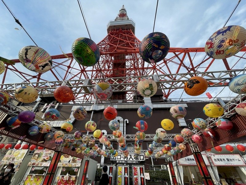東京鐵塔台灣祭因疫黯淡  日人仍用行動挺台度難關