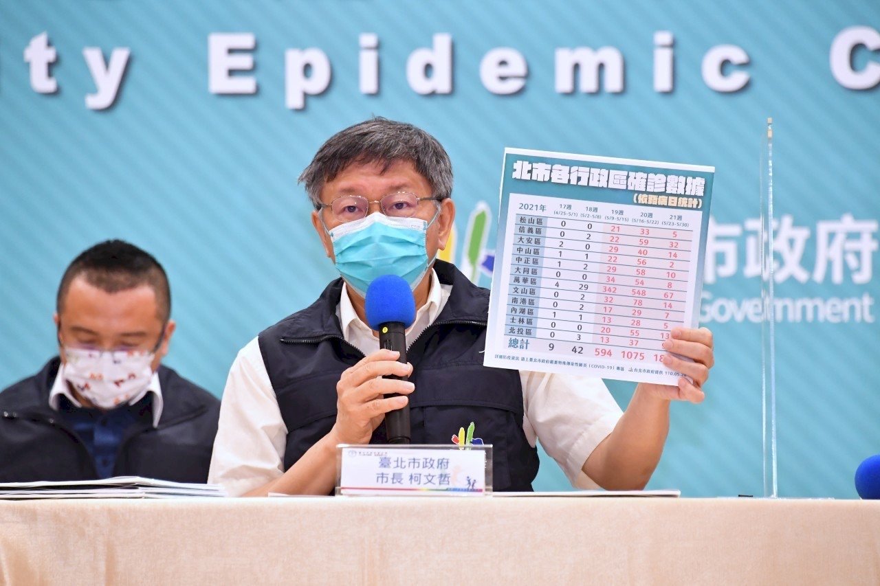 將辦擴大管制兵推 柯文哲：疫情未見好轉 做最壞打算、最好準備
