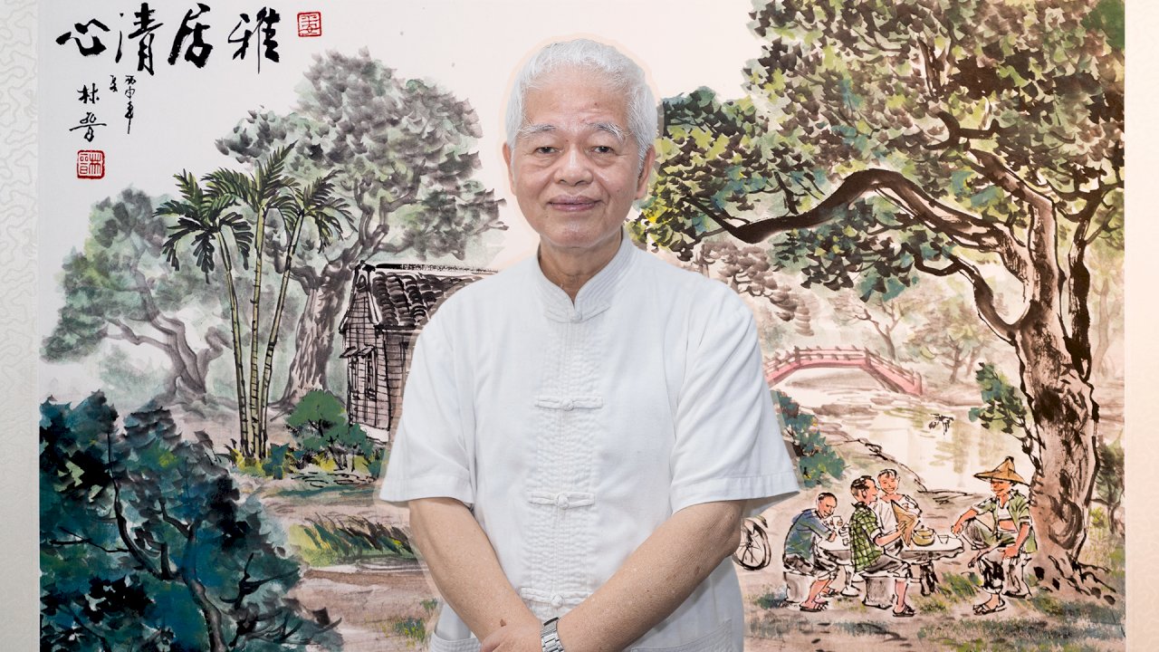宅在家好悶！ 台灣鄉土國畫家林晉線上展帶大家「透氣」